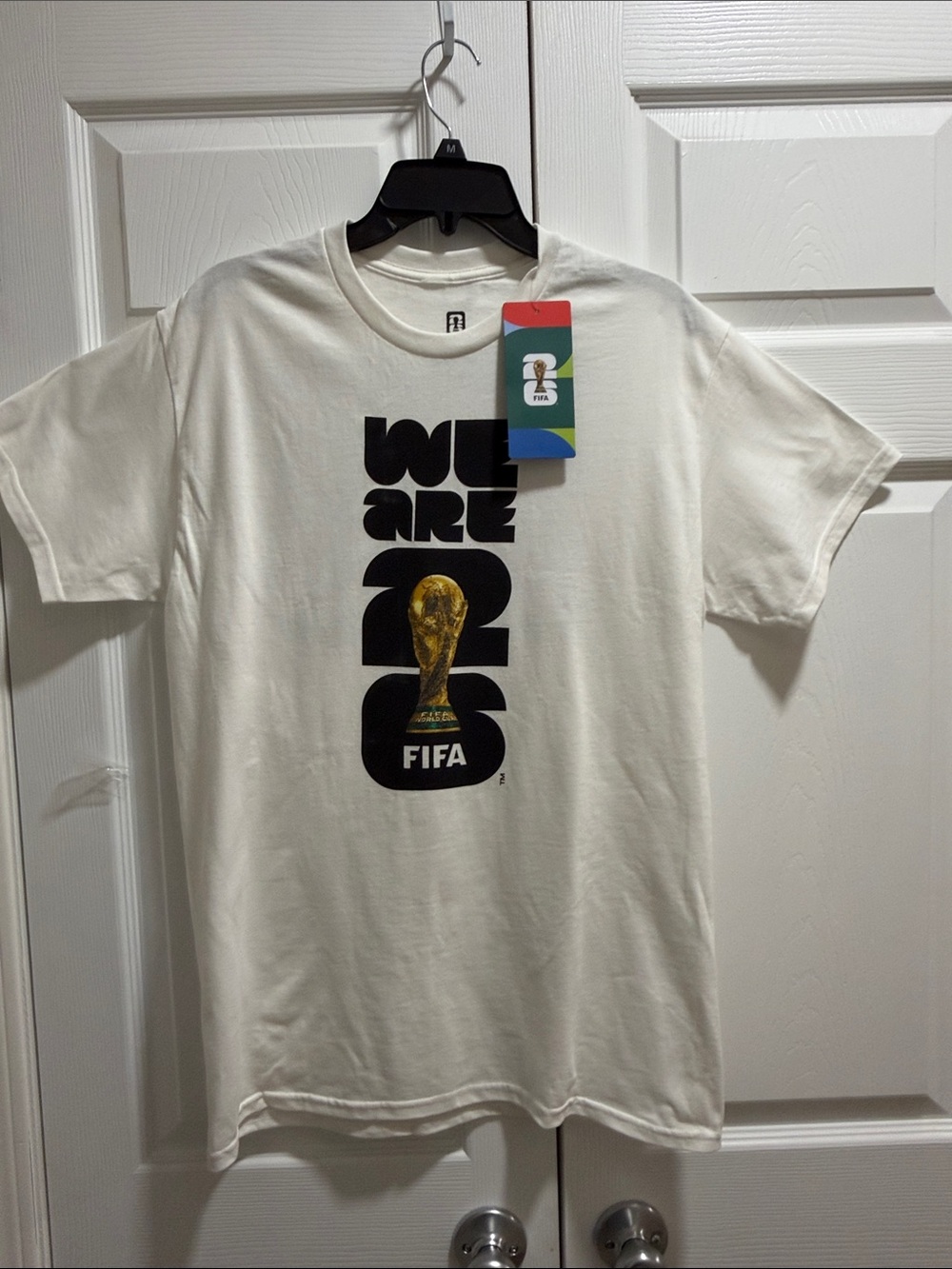 FIFA World Cup Tag - Green, Blue & Red Graphic